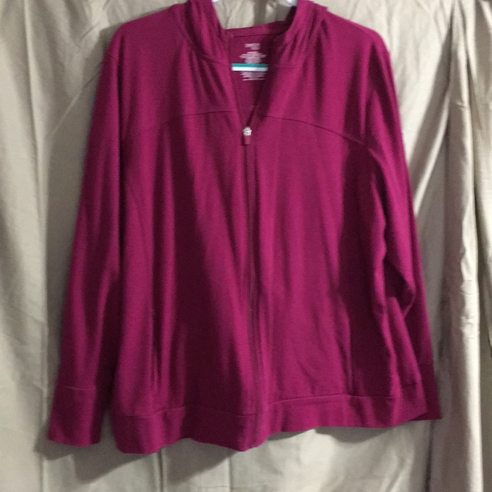 Danskin Hoodie Burgundy